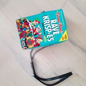 New * Dolls Kill Current Mood * Cereal Box Rave Rice Krispy Krispies * Hand bag